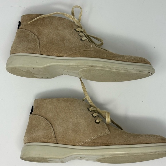 George Brown Bilt Tan Suede Foster Chukka Boots Size 8 - Picture 5 of 8